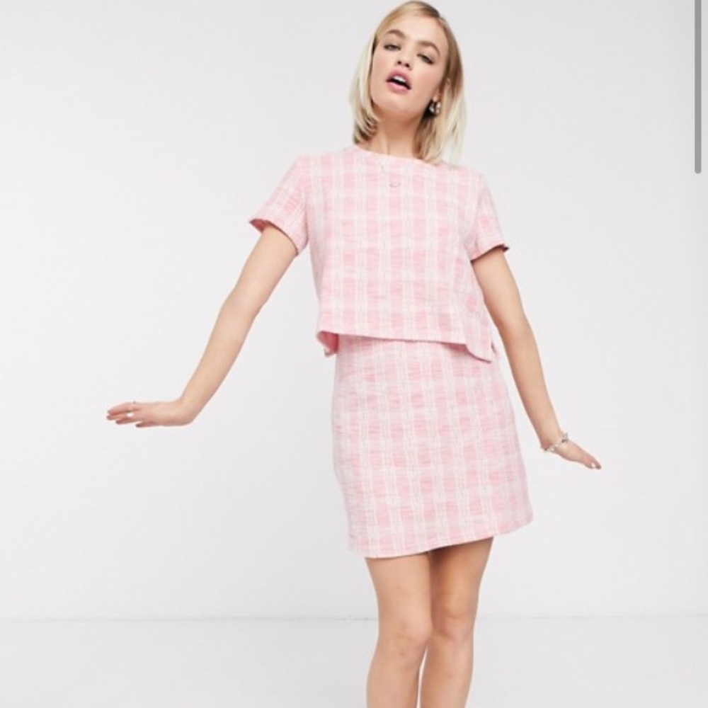 Skirt and top set